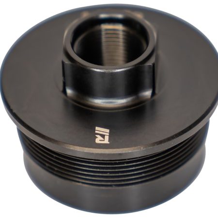 Rugged Suppressors DTM003 Universal Direct Thread Mount  3/4"-24 tpi, Black, Fits 1.375"-24 tpi Tube Threads