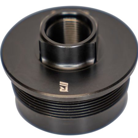 Rugged Suppressors DTM005 Universal Direct Thread Mount  M18x1.5 tpi, Black, Fits 1.375"-24 tpi Tube Threads