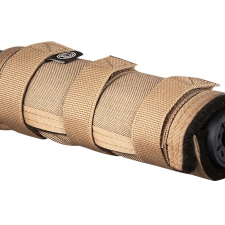 SilencerCo AC1985 High Temp Suppressor Cover 6" FDE Nylon