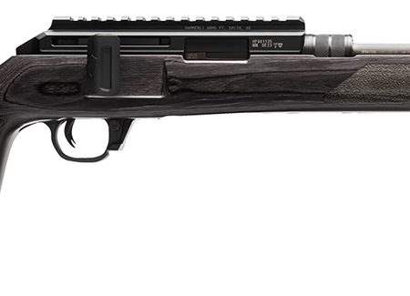 Hammerli Arms 5800300 Force B1  22 LR 10+1 16.10" Matte Black Steel Threaded Barrel, Picatinny Rail Black Steel Receiver, Adjustable  All Weather Gray Wood Stock