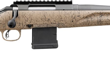 Ruger 46919 American Ranch Gen II 223 Rem/5.56 NATO 10+1 16.10" Cobalt Cerakote Spiral Threaded Barrel, Picatinny Rail Steel Receiver, Flat Dark Earth Splatter Adjustable Synthetic Stock