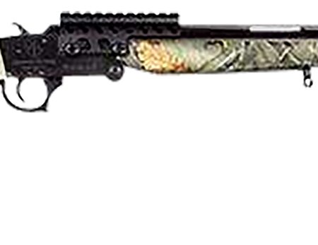 ATI G410NMD23C Nomad  410 Gauge Break Open 3" 1rd 23" Vent Rib, Black Barrel/Folding Rec, Camo Synthetic Furniture, Fiber Optic Sight, 2 Chokes