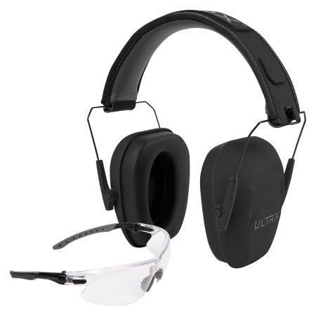 Allen 4157 Shield Ear & Eye Protection Combo 23 dB Gray