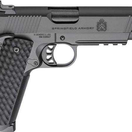 Springfield Armory PC9125LR 1911 TRP  45 ACP 8+1 5" Black Match Grade Barrel, Black Cerakote Serrated Carbon Steel Slide & Frame w/Picatinny Rail & Beavertail, VZ Hydra G10 Grip