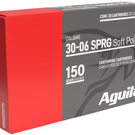 Aguila 8108AG   30-06Springfield 150gr InterLock Boat Tail Soft Point 20 Per Box/10 Case