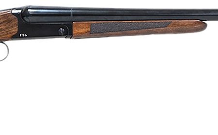 Pointer FT62028 FT6  Full Size 20 Gauge Break Open 3" 2rd 28" Black Side By Side Barrel, Black Anodized Aluminum Receiver, Fixed Turkish Walnut Wood Stock, Ambidextrous