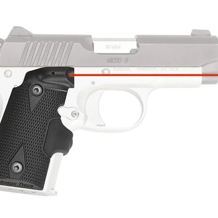 Crimson Trace 0152601 Lasergrips  Fits Kimber Micro 9, Red Laser Black Polymer