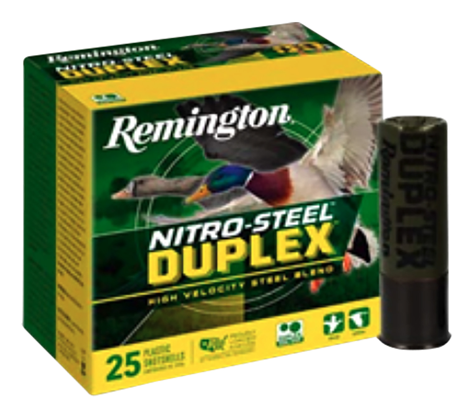 Remington Ammunition R20323 12Gauge 3" 1 1/4oz 2/BBShot 25 Per Box/10 Case