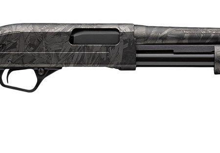 Winchester Repeating Arms 512457395 SXP Defender Compact 12 Gauge Pump 3" 5, 2 3/4" Shells 18" Forged Carbon Hydrodip Steel Barrel, Aluminum Receiver, Fixed Forged Carbon Hydrodip Synthetic Stock