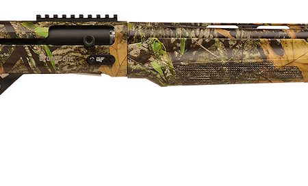 Gforce Arms GFONE1224MO3 One Turkey 12 Gauge 3" 3+1 24" Steel Barrel, Picatinny Rail Receiver, Fixed Mossy Oak Break-Up Synthetic Stock