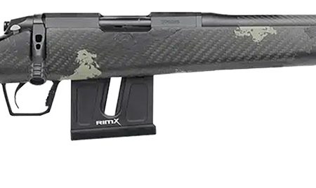 Fierce Firearms FRR17HMR18BF Carbon Razor  17 HMR Black Cerakote Forest Camo