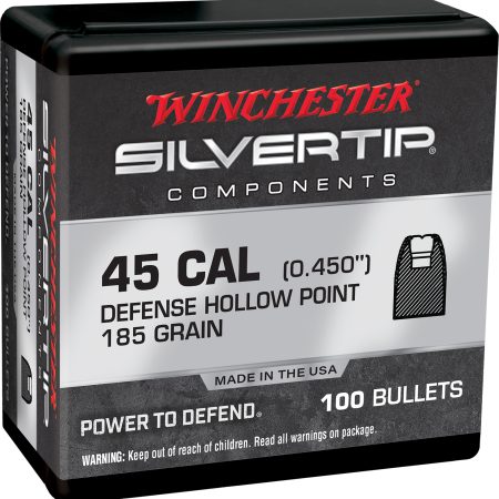 Winchester Ammo WB45AS185X Silvertip  45ACP 185gr 100 Per Box/10 Case