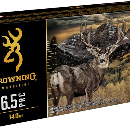 Browning Ammo B192565002 Long Range Pro  6.5PRC 130gr 20 Per Box/10 Case
