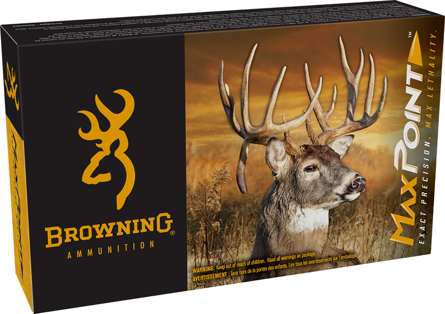 Browning Ammo B192127002 Max Point 270WSM 130gr 20 Per Box/10 Case