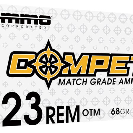 Ammo Inc 223068BTHPA20 Compete  223Rem 68gr Open Tip Match 20 Per Box/10 Case