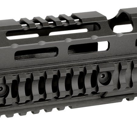 Midwest Industries MIAKALPHAQR10  AK Alpha Black 6061 Aluminum AK-47/AK-74 10.0" Long