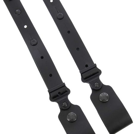 Galco MC2TDB Horizontal Shoulder System Tie Down Set 2.0 Black Full Grain Leather Ambidextrous