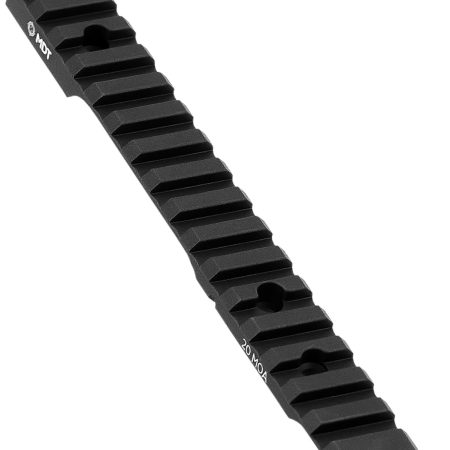 Mdt Sporting Goods Inc 102189BLK Picatinny Scope Rail  Black Anodized Aluminum 11" Long Fits Howa 1500 Short Action, 20 MOA