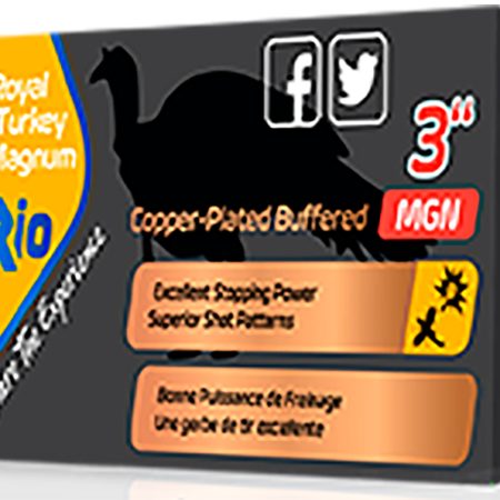 Rio Ammunition RTBCM506 Royal Turkey  12Gauge 1 3/4oz 6Shot 10 Per Box/25 Case