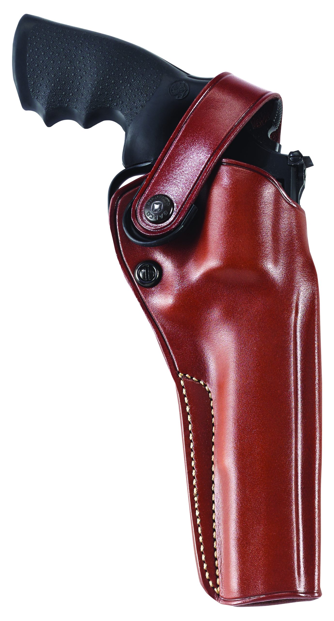 Galco DAO128 DAO OWB Tan Leather Belt Slide Fits S&W N Frame Right Hand