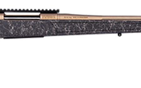 CVA CR3967F Cascade Long Range Hunter Full Size 300 PRC 26" Smoked Bronze Cerakote Steel Threaded Barrel, Black w/Smoked Bronze Web Synthetic Stock