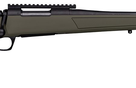 CVA CR3906G Cascade  7mm-08 Rem 4+1 22" Black Cerakote Steel Threaded Barrel, Black Cerakote Receiver, OD Green Synthetic Stock