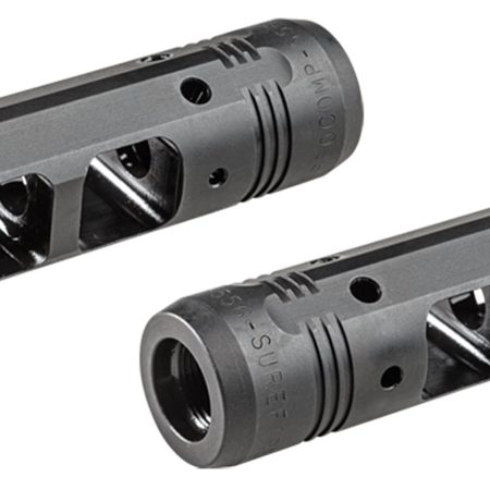 SureFire PROCOMP556 ProComp Muzzle Brake Black Nitride Steel with 1/2"-28 tpi Threads & 2.50" OAL for 5.56x45mm NATO M16, M4