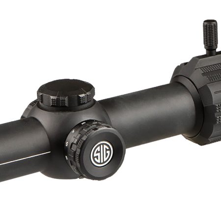 Sig Sauer Electro-Optics SOTM61001 Tango-MSR LPVO (SFP) Black 1-6x24mm 30mm Tube Illuminated BDC6 Reticle Features Throw Lever