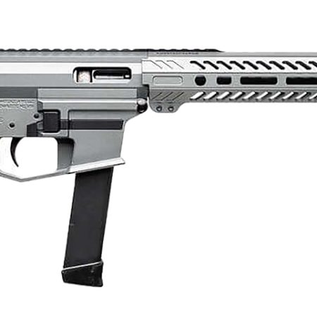 Angstadt Arms AAUDP09RGR UDP-9  9mm Luger 15+1 16" Black Melonite Threaded Barrel, Tactical Gray Cerakote Picatinny Rail Aluminum Receiver, 15" M-LOK Handguard, Black Synthetic B5 Bravo Stock