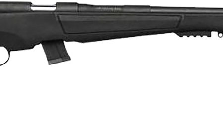 Escort HE22LR2502BK Escort  22 LR 10+1 25" Black Threaded Barrel, Black Grooved Steel Receiver, Black Synthetic Fixed Stock