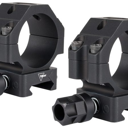 Trijicon AC22068 Scope Rings with Q-LOC Technology  Matte Black  34mm Low