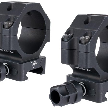 Trijicon AC22069 Scope Rings with Q-LOC Technology  Matte Black  34mm Medium