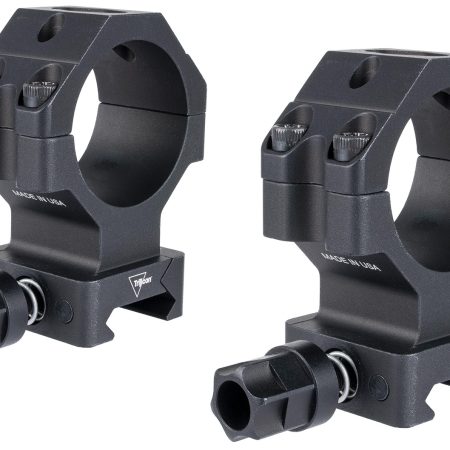 Trijicon AC22071 Scope Rings with Q-LOC Technology  Matte Black  34mm  Extra High