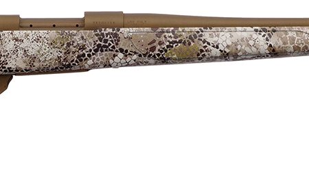 Weatherby VAP300NR4T Vanguard Badlands 300 Win 3+1 24"  Burnt Bronze Cerakote #2 Threaded Barrel, Drilled & Tapped Steel Receiver, Badlands Approach Camo Monte Carlo w/Raised Comb Synthetic Stock