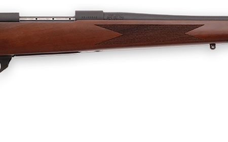 Weatherby VDT7MMRR4T Vanguard Sporter Full Size 7mm Rem Mag 3+1 24" Bead Blasted Blued #2 Threaded Barrel, Matte Blued Drilled & Tapped Steel Receiver, Grade A Walnut Monte Carlo  Stock