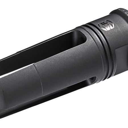 SureFire SF3P7625824 SOCOM 3-Prong Flash Hider Black DLC Stainless Steel with 5/8"-24 tpi Threads & 2.60" OAL for 7.62mm AR-10