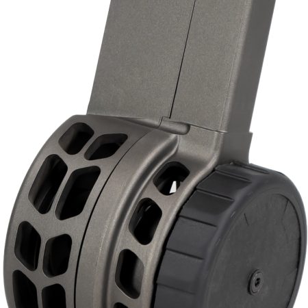 WARRIOR SYSTEMS MFG CO W15TUSK1 Warrior Skeletonized 50rd 5.56x45mm Fits AR-15 Tungsten Gray Aluminum