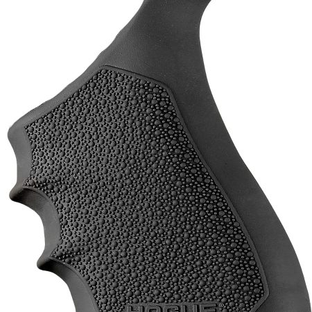 Hogue 17030 Grip Sleeve Handall Beavertail Black Rubber