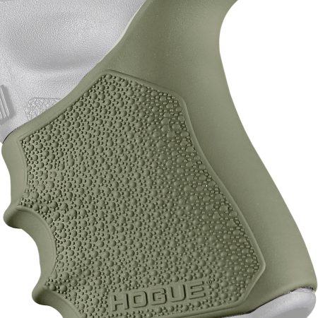 Hogue 17041 Grip Sleeve Handall Beavertail OD Green Rubber
