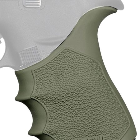 Hogue 18211 Grip Sleeve Handall Beavertail OD Green Rubber