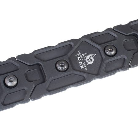 Odin Works PKACCMLARCATRAX M-LOK to Arca Trax Rail  Black Anodized