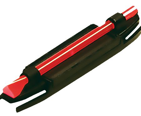 HiViz BB2005 Birdbuster Magnetic Front Sight  Black | Green & Red  Fiber Optic