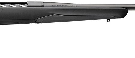 Browning 036031299 X-Bolt 2 Micro Full Size 6.8 Western 3+1 22" Matte Blued threaded Sporter Barrel, Matte Blued Drilled & Tapped Steel Receiver, Adjustable Vari-Tech Black Synthetic Stock