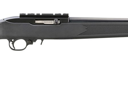 Ruger 31210 10/22 Carbine 22 LR 10+1 18.50" Satin Black Alloy Steel Barrel, Satin Black Picatinny Rail Steel Receiver, Black Synthetic Fixed Stock