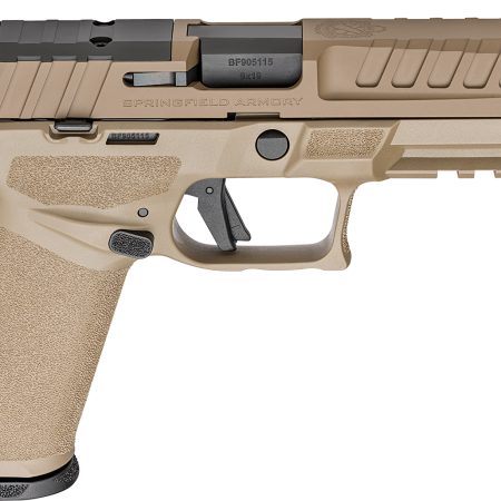 Springfield Armory EC9459FU Echelon  9mm Luger 20+1 4.50" Black Melonite Steel Barrel, Flat Dark Earth Cerakote Optic Ready/Serrated Steel Slide & Polymer Frame w/Picatinny Rail Textured Grip