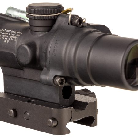Trijicon 400329 ACOG TA44 Matte Black Anodized 1.5x16mm Illuminated Green Circle w/Dot Reticle