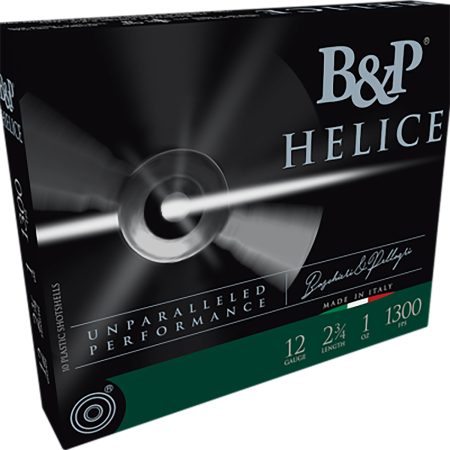 B&p Ammunition 12B1FE75 Helice Electro 12Gauge 2.75" 1oz 8Shot 10 Per Box/10 Case