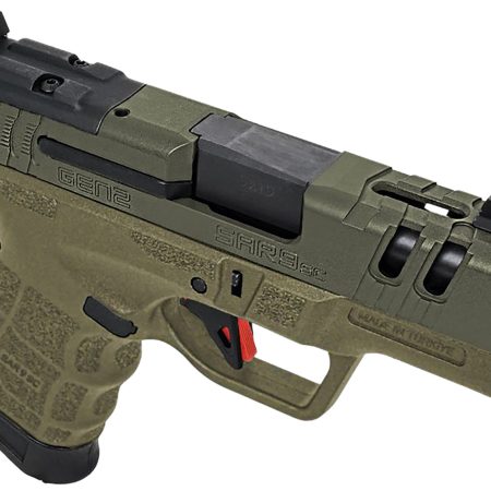 SAR USA SAR9SCG2OD SAR9 SC Gen2 Sub-Compact Frame 9mm Luger 15+1 3.30" Black Steel Barrel, OD Green Cerakote Steel Optic Ready/Ported/Serrated Slide, OD Green Polymer Frame, OD Green Polymer Grip