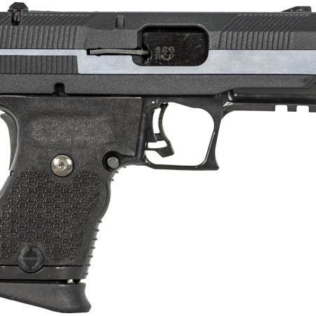 Hi-Point YC380CF YC380  380 ACP 10+1 3.93" Black Threaded Barrel, Black/Chrome YC9 Styled/Serrated Steel Slide, Black Polymer Frame w/Picatinny Rail, Black Plastic Grip