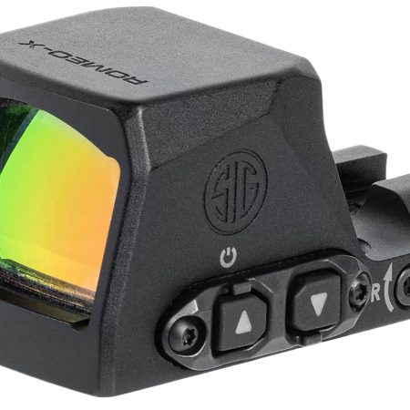 Sig Sauer Electro-Optics SORX1060 Romeo-X Open Black 1 x 6 MOA Red Dot